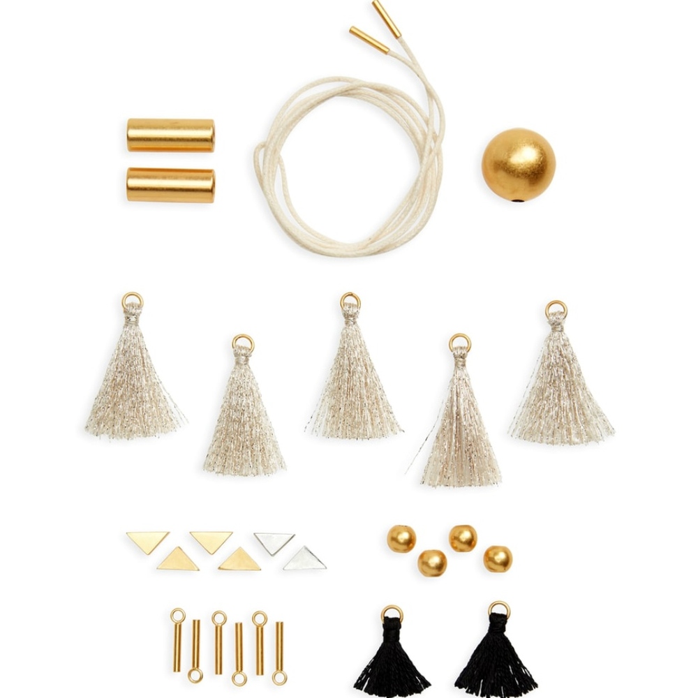 Six Bridal Shower Bachelorette Party Madewell DIY Necklace Kit Bags